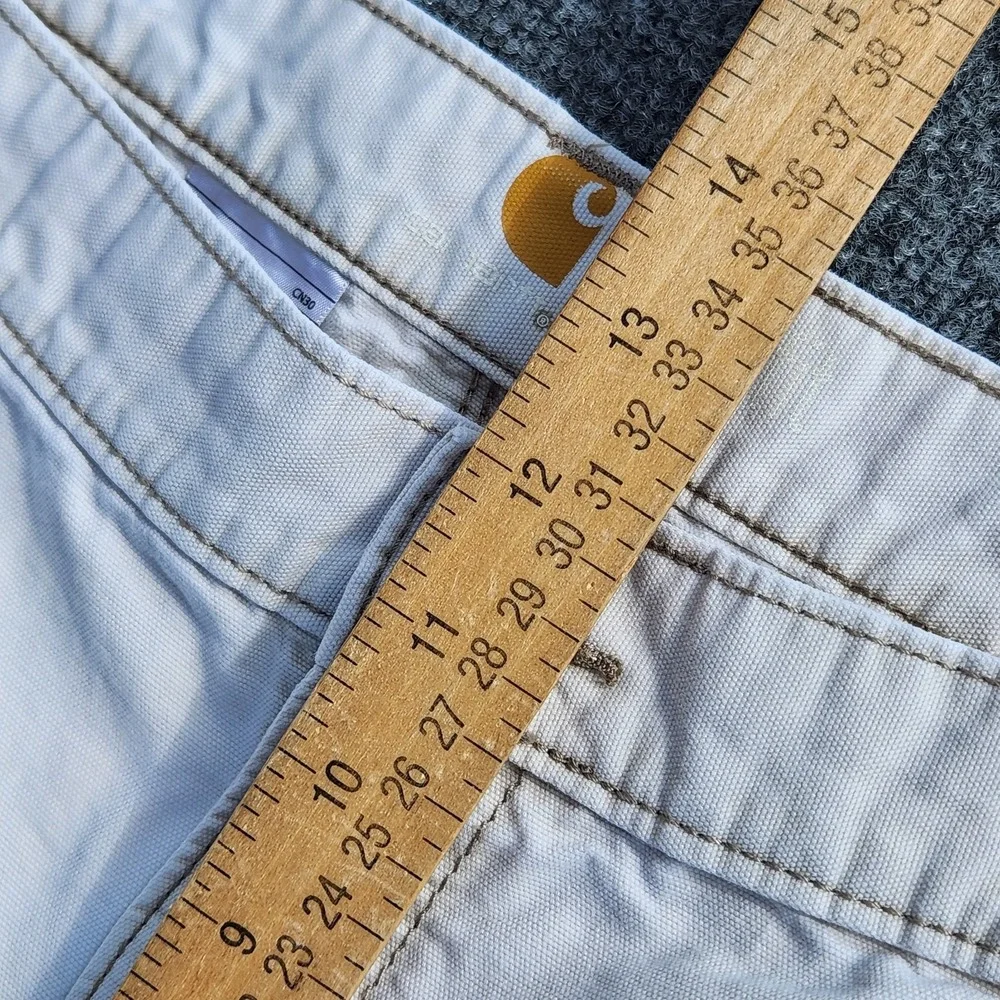 Carhartt Mens Relaxed Fit Cargo Shorts Utility Canvas Workwear Sz 40 100277 232